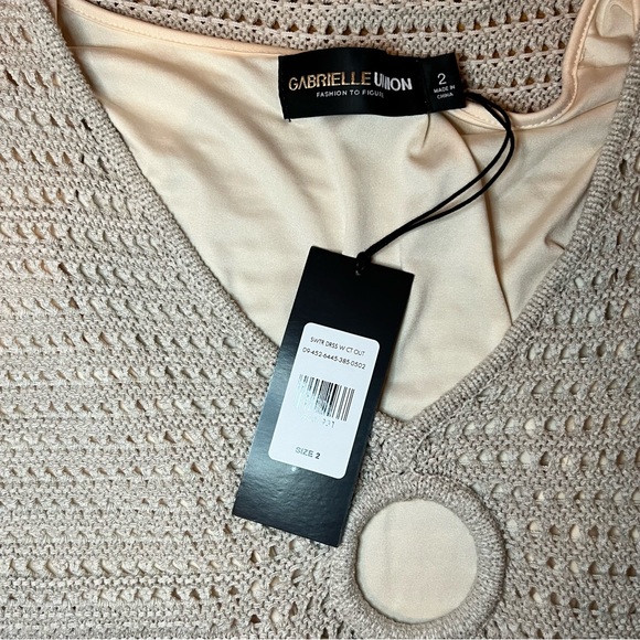 NWT Fashion to Figure X Gabrielle Union | Nyah O-Ring Cut-Out Sweater Dress - Picture 3 of 3